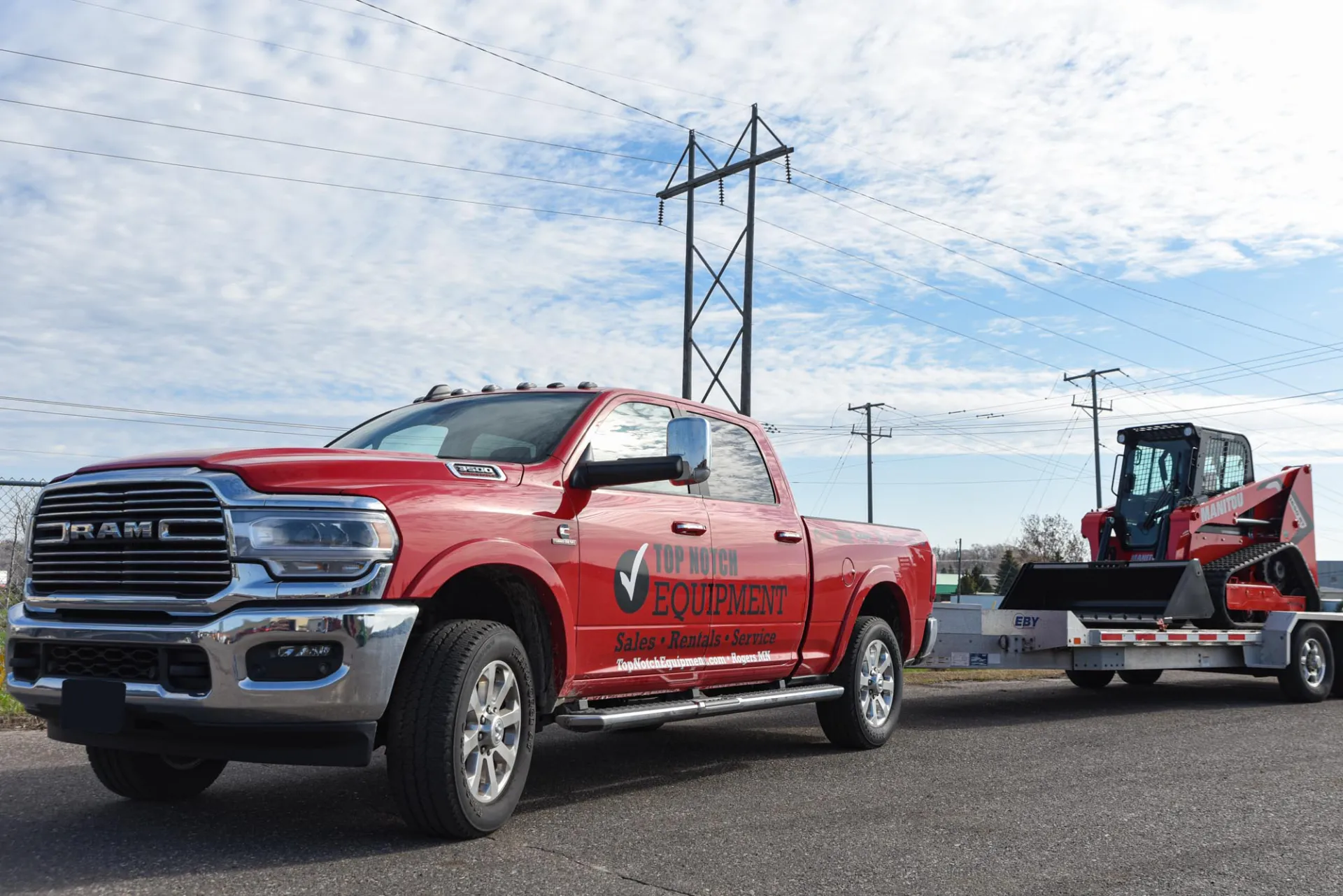 Contact Us Top Notch Equipment Rogers, MN Construction, Farm